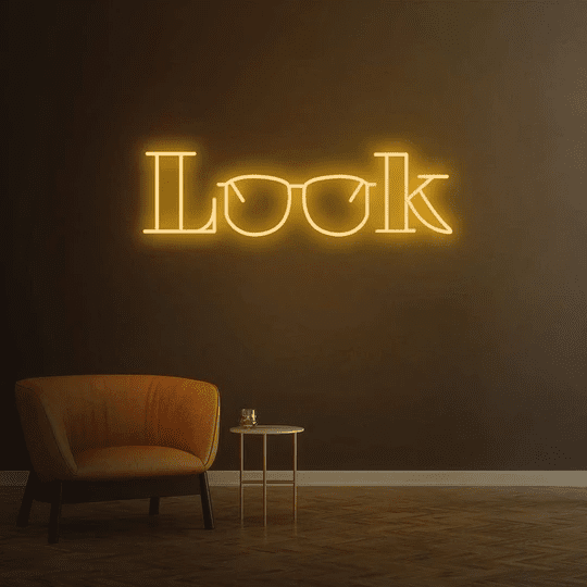 look neon sign