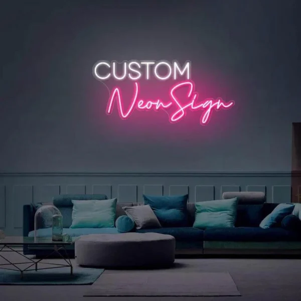 custom neon sign