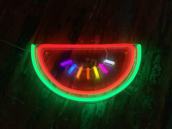 watermelon neon sign